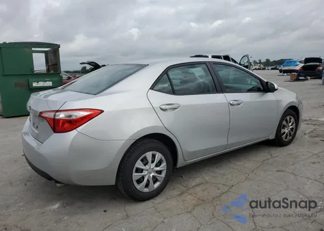 2014 Toyota Corolla L from USA, damaged, VIN 2T1BURHEXEC208868